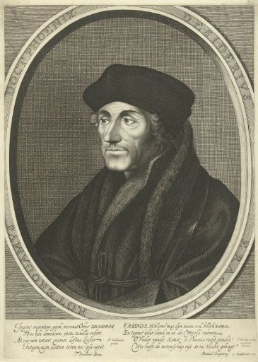 Portrait of Desiderius Erasmus