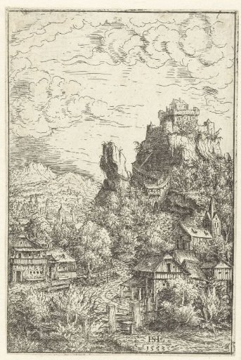 Landscape with a Castle on Rocks