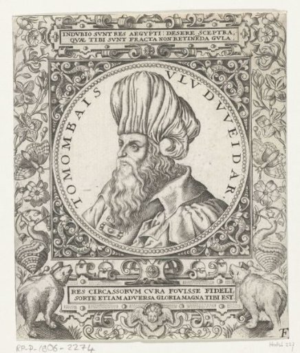 Portrait of the Sultan Tomombais ulu Duveldar