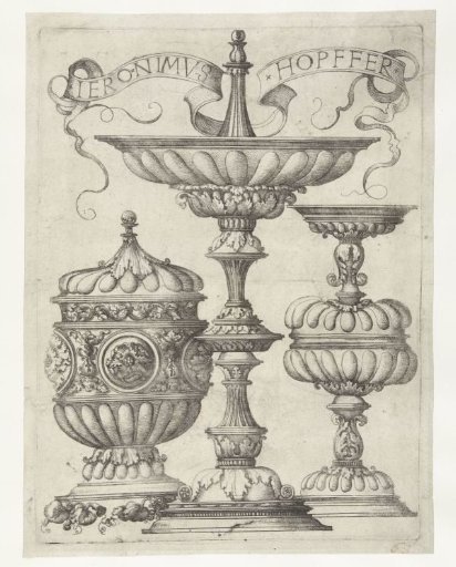 Goblet, Bowl, and a Double Goblet