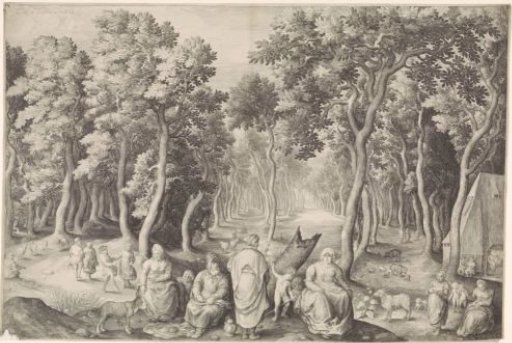 Peasant Family in a Wood