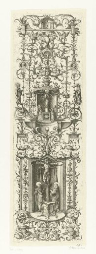 Flat Decoration with the Crucifixion at the Bottom