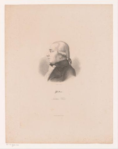 Portrait of Johann Caspar Schiller