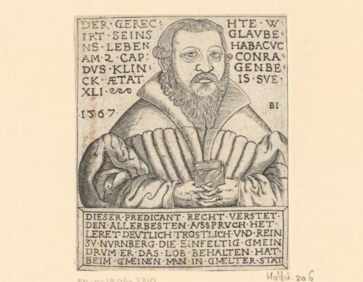 Portrait of Conrad Klingenbeck