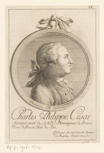 Portrait of Carl Philip César