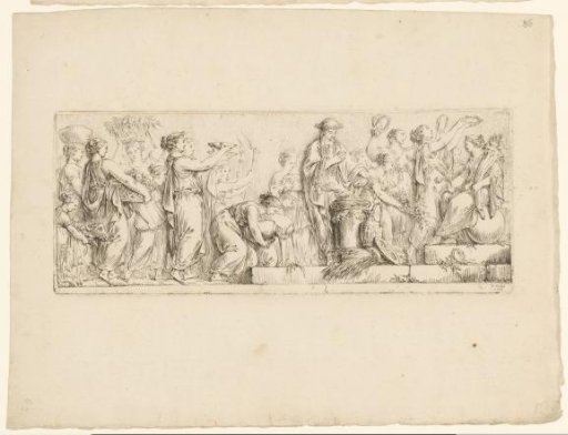 Nymphs Sacrifice to Demeter