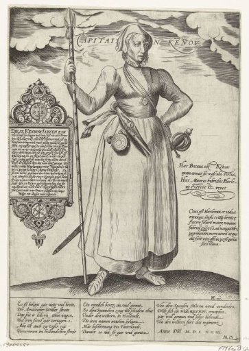Portrait of Kenau Simonsdr. Hasselaer, 1573