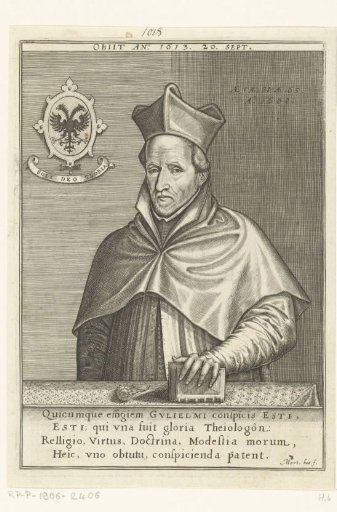Portrait of Willem Hessels van Est at the age of 65