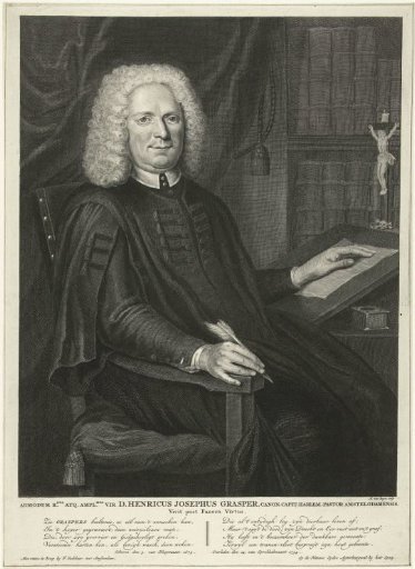 Portrait of Henricus Josephus Grasper