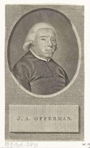 Portrait of Joës Andreas Offerman