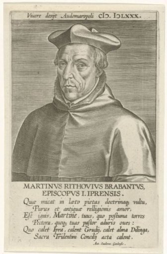 Portrait of Martinus Rythovius