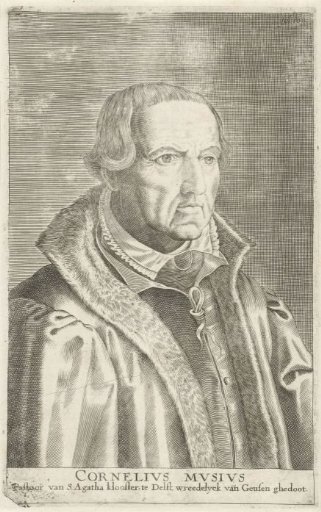Portrait of Cornelis Musius