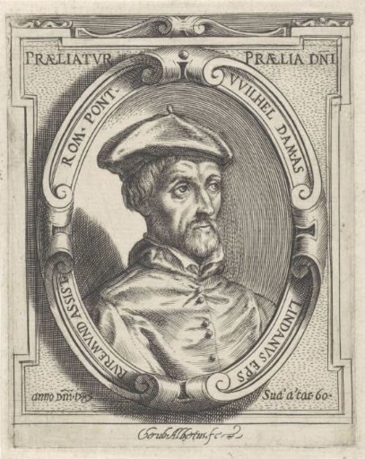 Portret van Willem Damaszoon van der Lindt