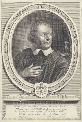 Portrait of the clergyman Hendrik van Alckemade