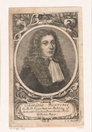 Portrait of Cornelis Bontekoe