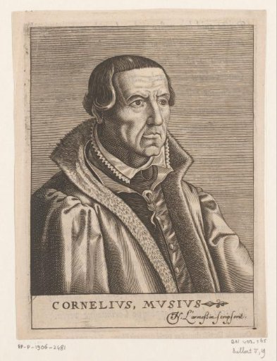 Portrait of Cornelis Musius