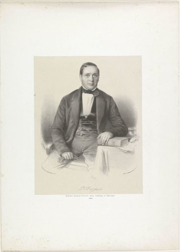 Portrait of Petrus Julianus Franciscus de Geest