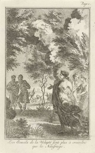 Telemachus and Mentor arrive on the island of Calypso