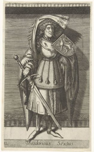 Portrait of Dirk VI, Count of Holland