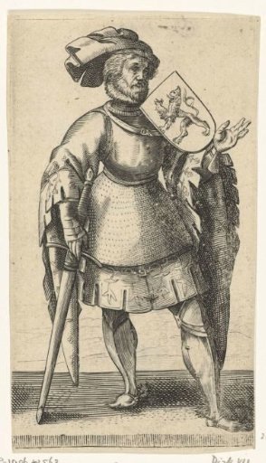 Portrait of Dirk VII, Count of Holland