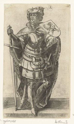 Portrait of Willem I, Count of Holland