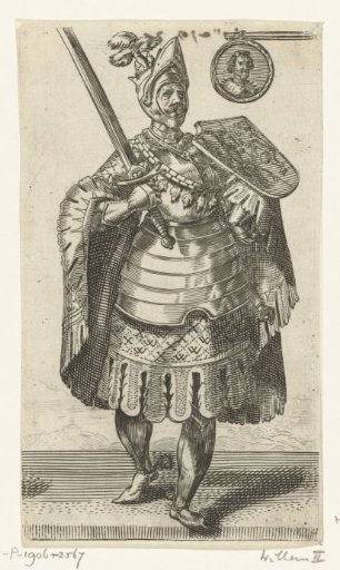 Portrait of Willem II, Count of Holland, King of the Romans