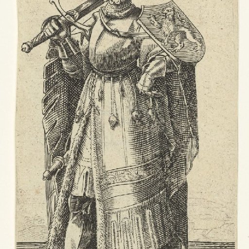 Portrait of Floris V, Count of Holland and Zeeland
