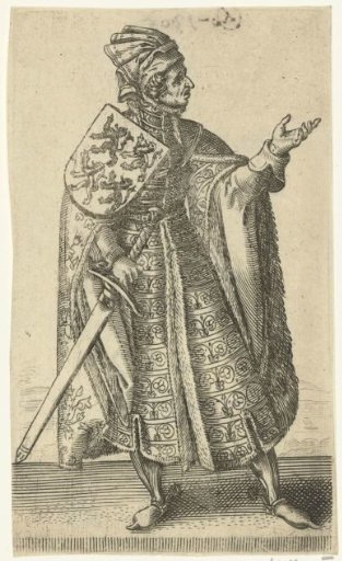 Portrait of William III the Good, Count of Holland and Hainaut