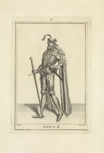 Portrait of Dirk II, Count of Holland