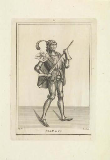 Portrait of Dirk IV, Count of Holland