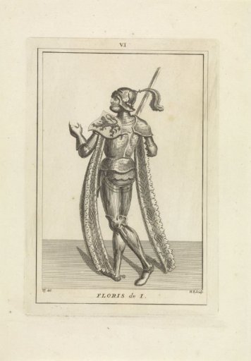 Portrait of Floris I, Count of Holland