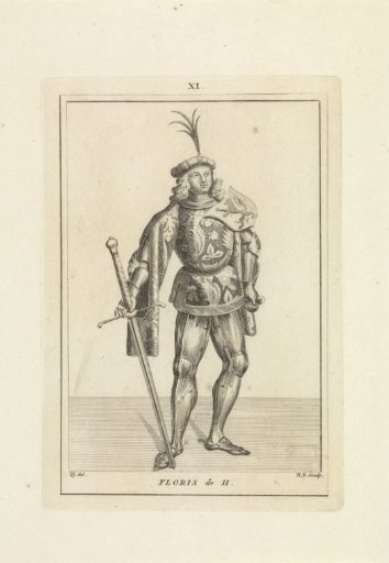 Portrait of Floris II, Count of Holland