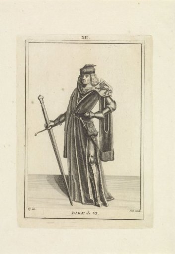 Portrait of Dirk VI, Count of Holland