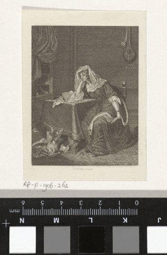 Reading woman
