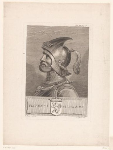 Portrait of Floris I of Holland