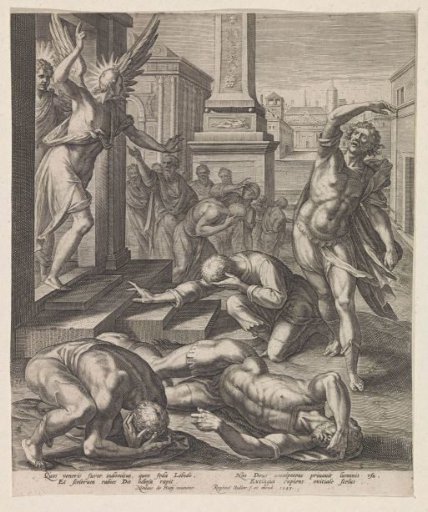 The Sodomites Struck with Blindness