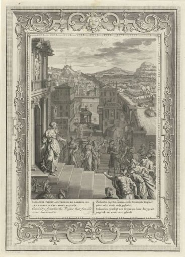 Cassandra Foretells the Fall of Troy