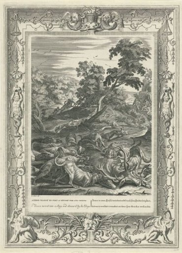 Actaeon Torn Apart by His Dogs