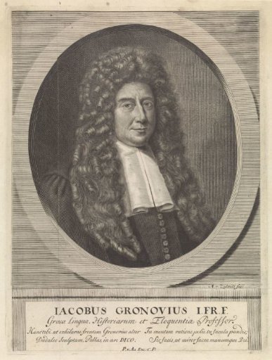 Portrait of Jacob Gronovius
