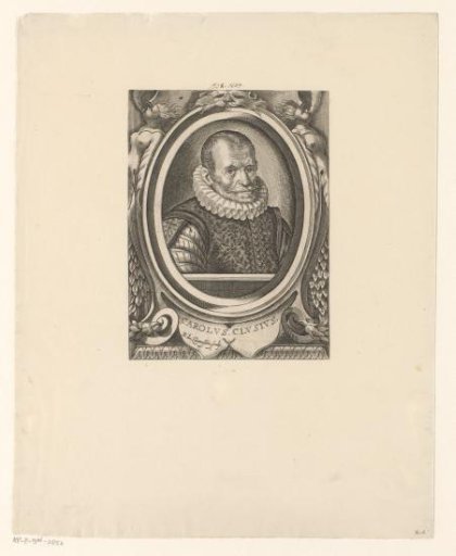 Portrait of Carolus Clusius