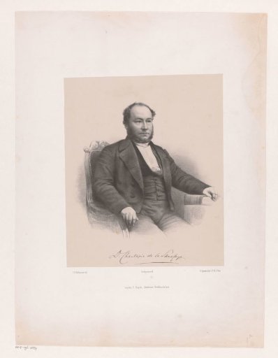 Portrait of Daniel Chantepie de la Saussaye