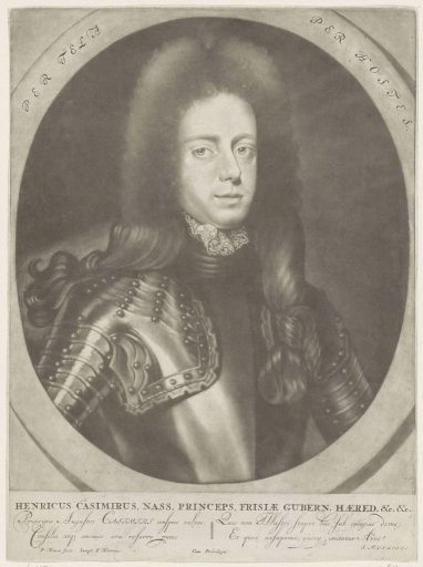 Portrait of Hendrik Casimir II, Count of Nassau-Dietz