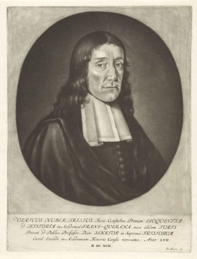 Portrait of Ulricus Huber