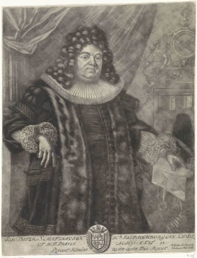 Portrait of Johann Dietrich Schaffhausen