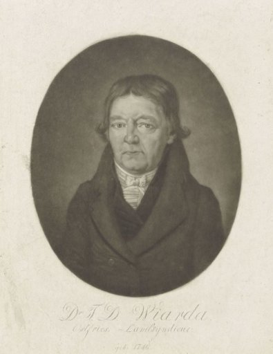 Portrait of Tileman Dothias Wiarda