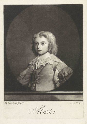 Portrait of a Boy with Curly Hair