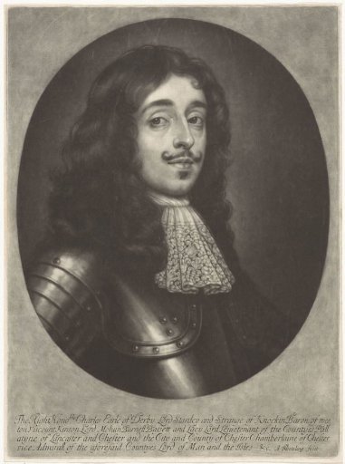 Portrait of Charles Stanley, Earl of Derby