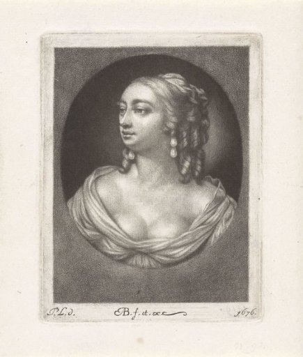 Bust of a Young Woman with Half-Exposed Bosom