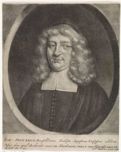 Portrait of Johan Spitzius