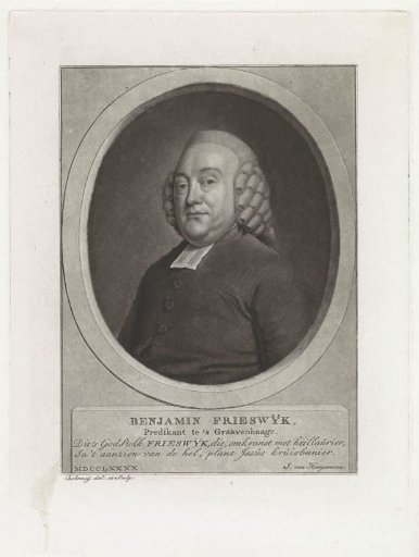 Portrait of Benjamin Frieswijk